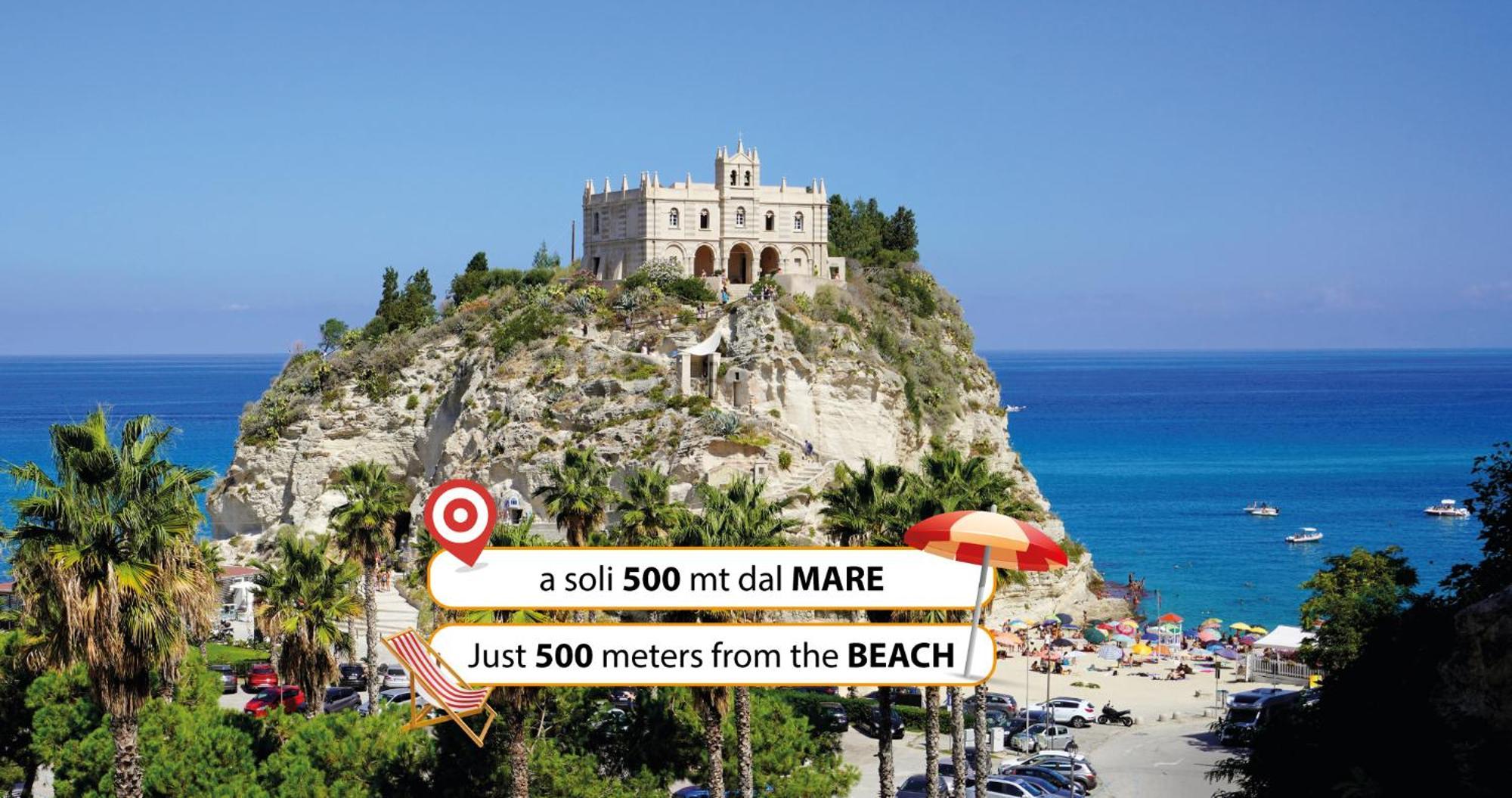 B&B The Sun - Family Rooms Tropea Exteriör bild